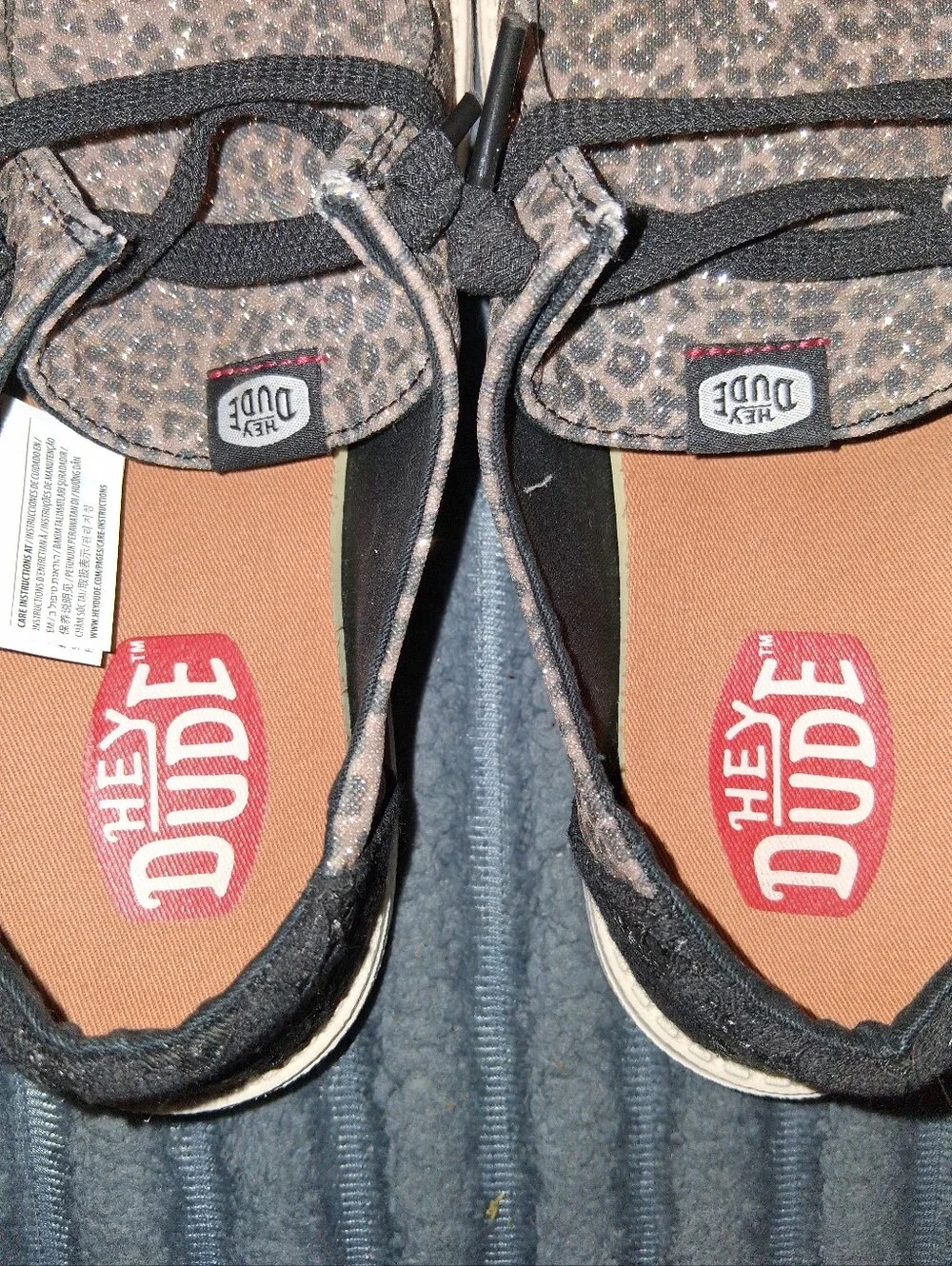 Hey Dude Women's Wendy Sparkle Animal loafers - Picture 6 of 6